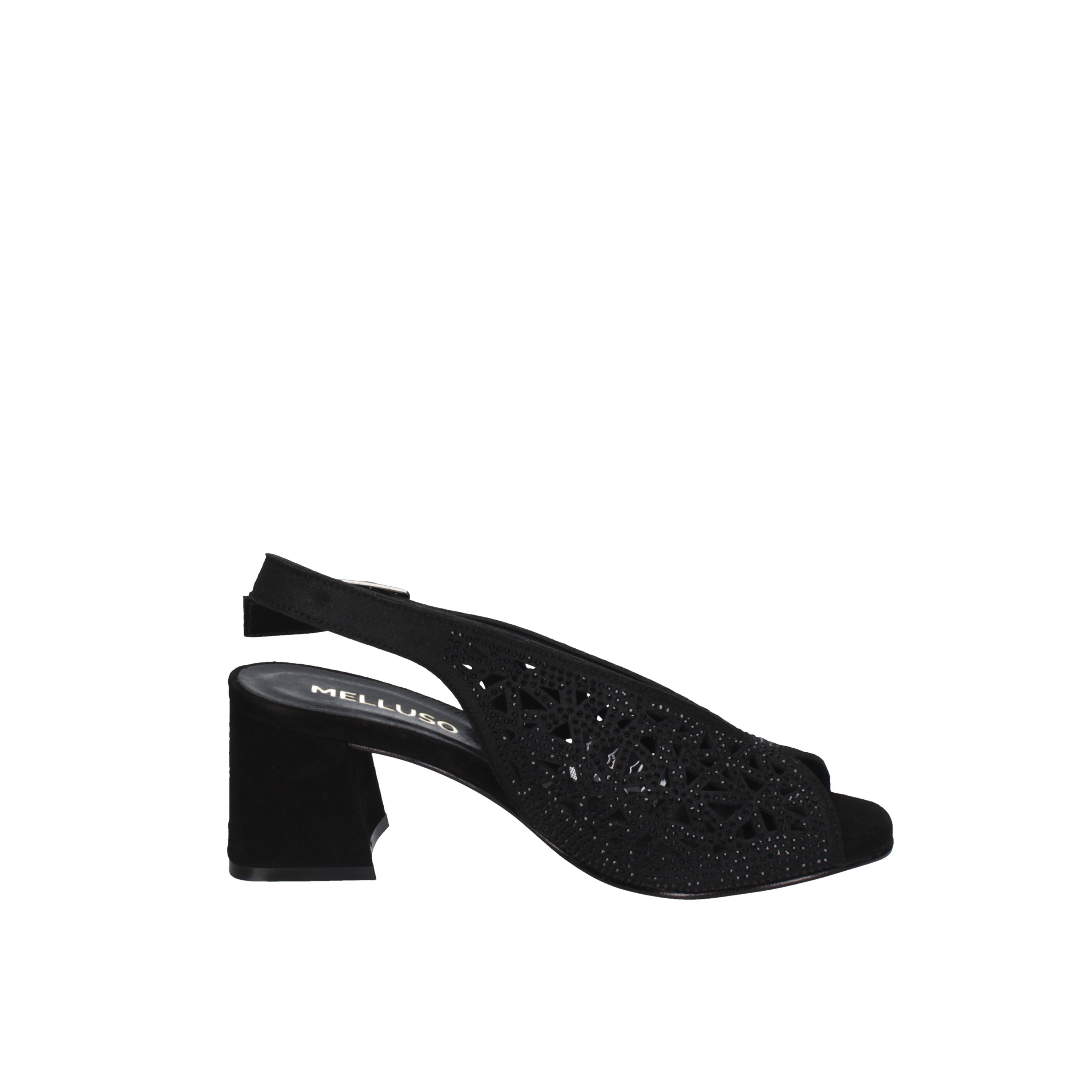 melluso sandali modello nero n653