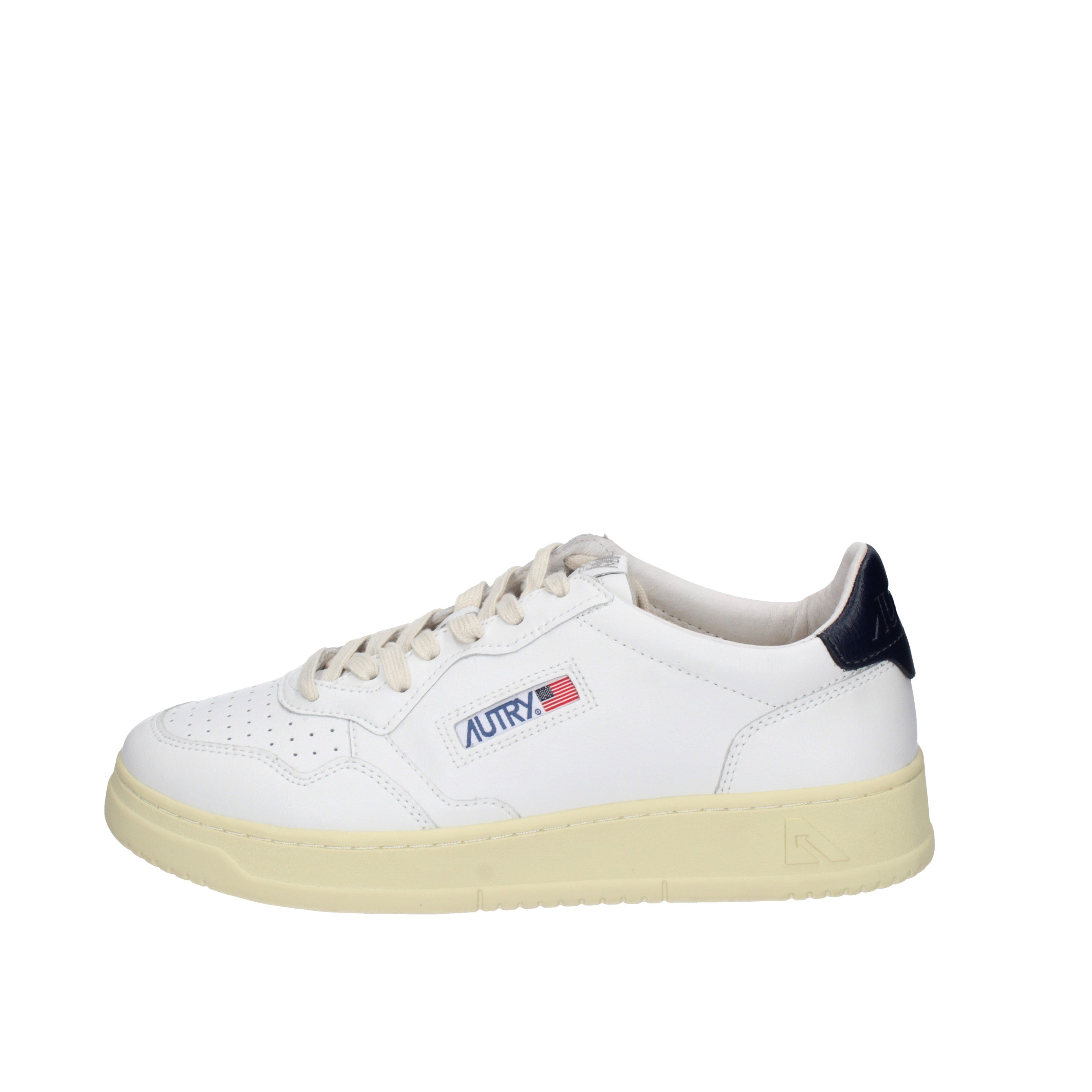 autry sneakers MEDALIST LOW IN PELLE BIANCA E SPACE aulm-ll12