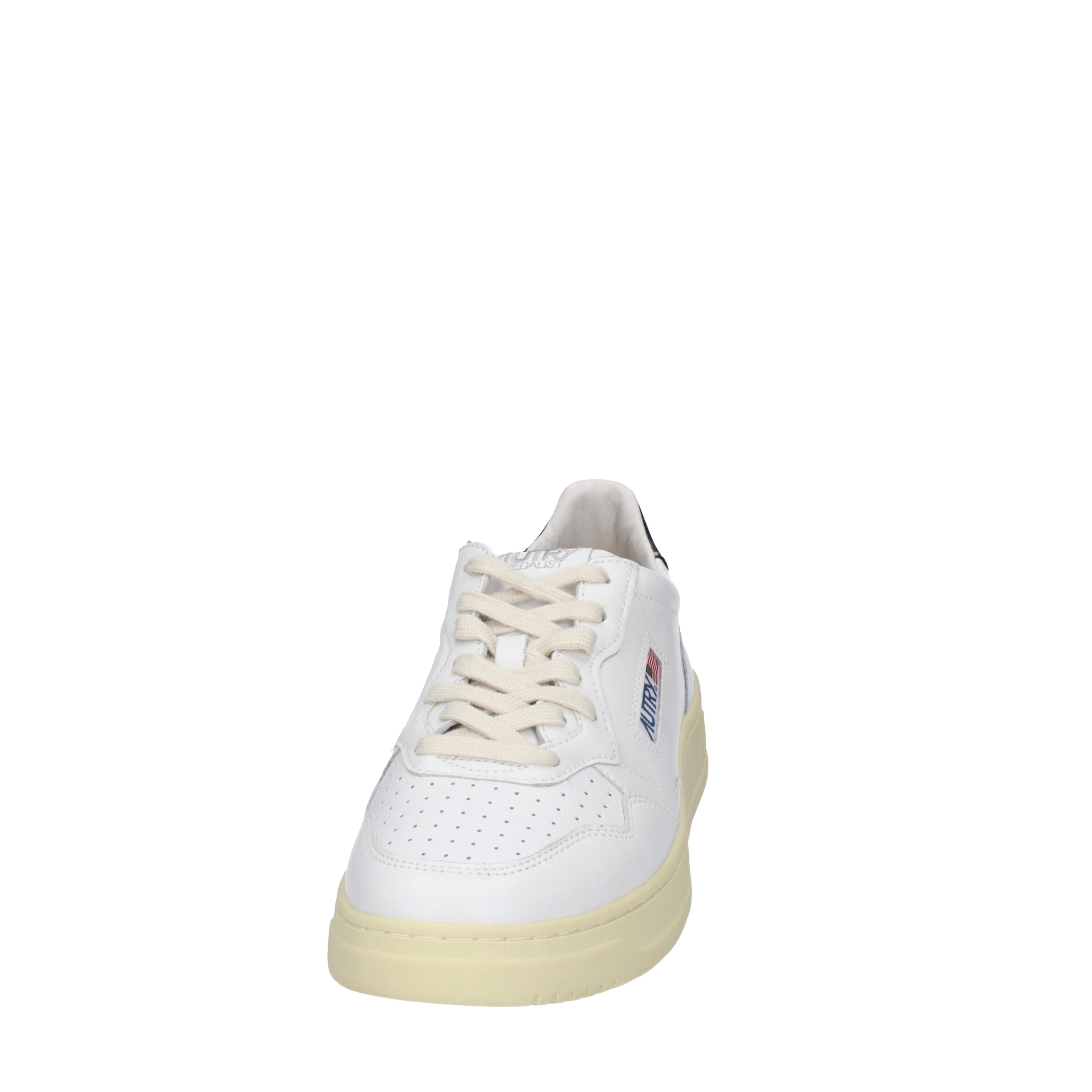 autry sneakers MEDALIST LOW IN PELLE BIANCA E SPACE aulm-ll12