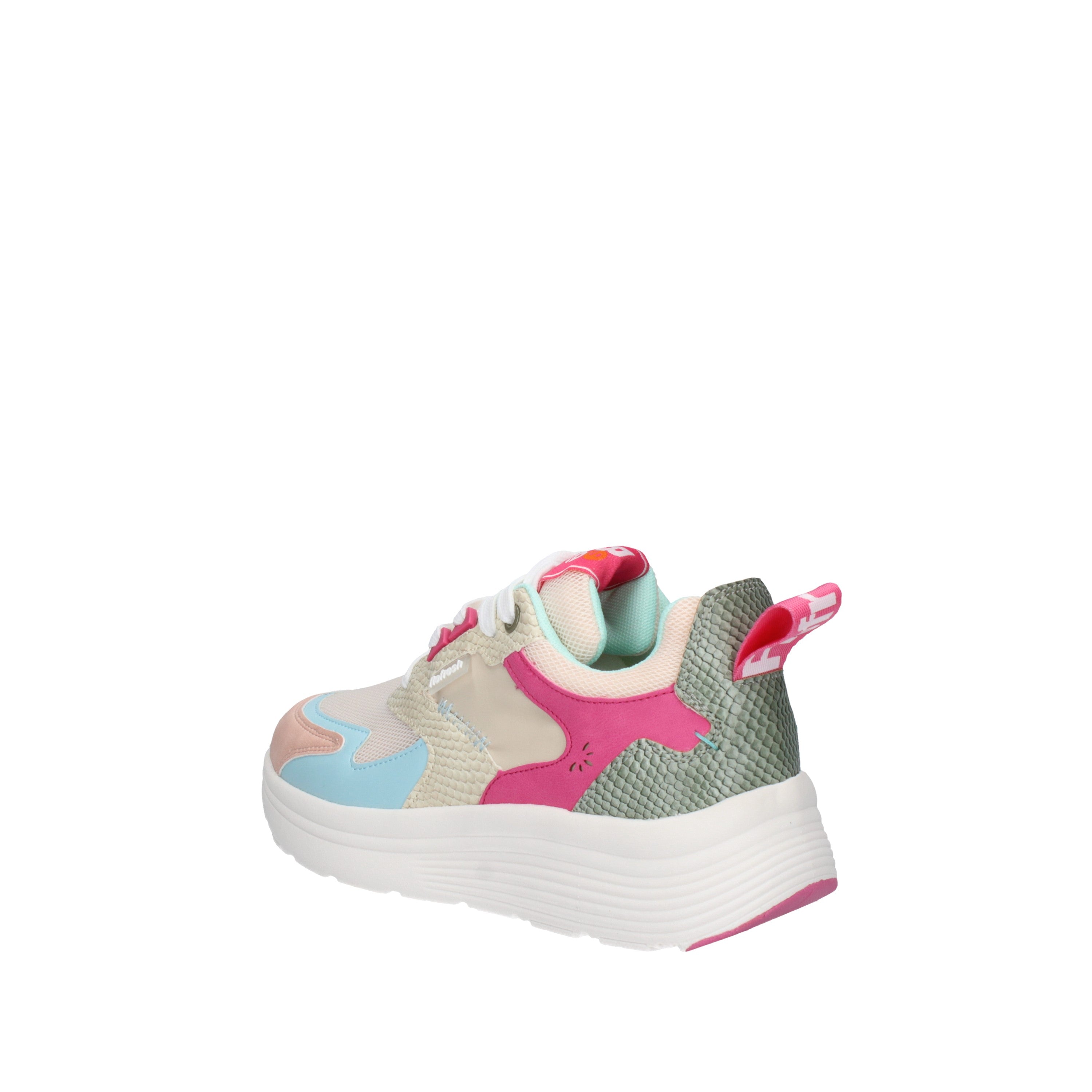 REFRESH 173053 Sneaker Donna Similpelle, Lacci, Suola Gomma Spessa, Urbana
