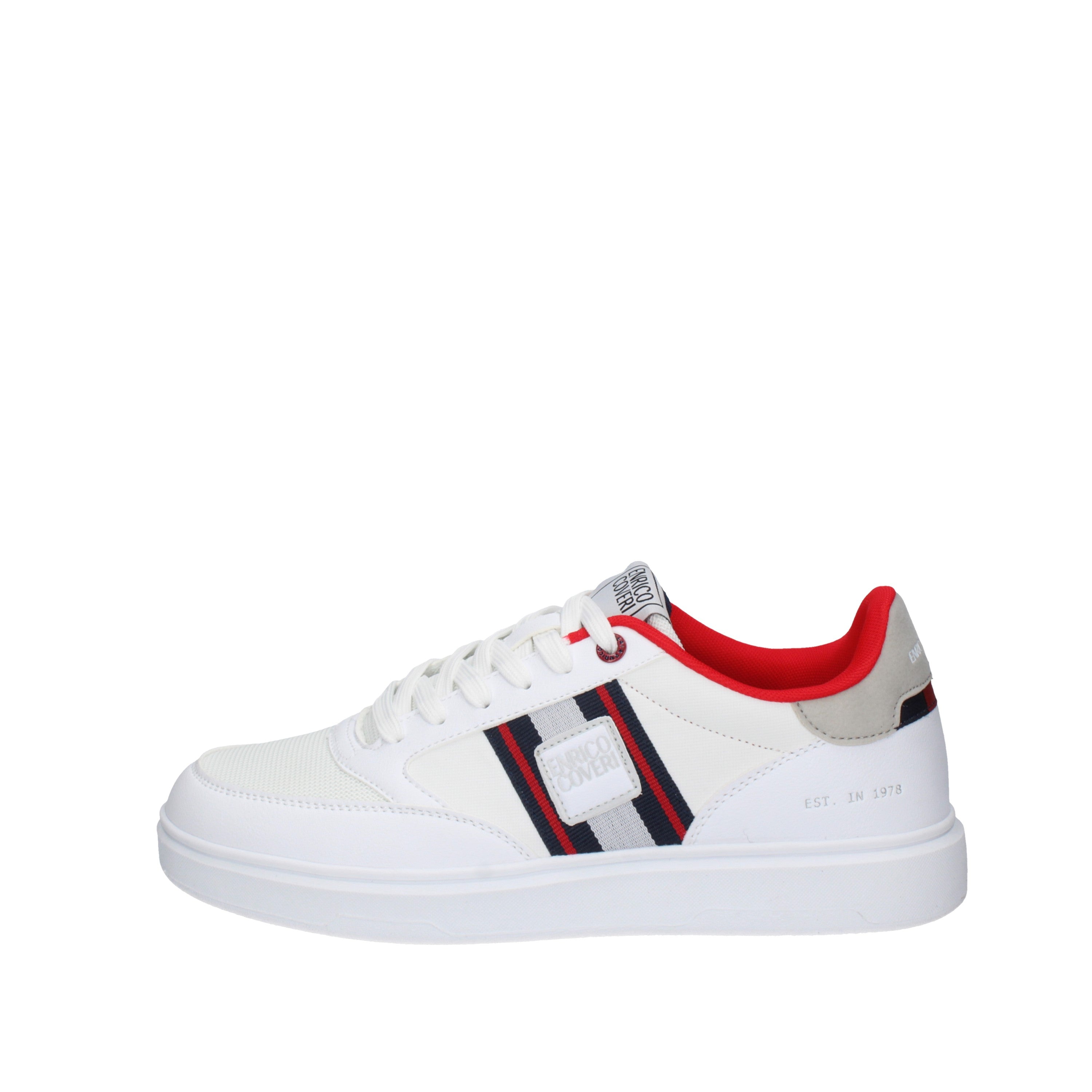enrico coveri sneakers bianco ecm514b00/01