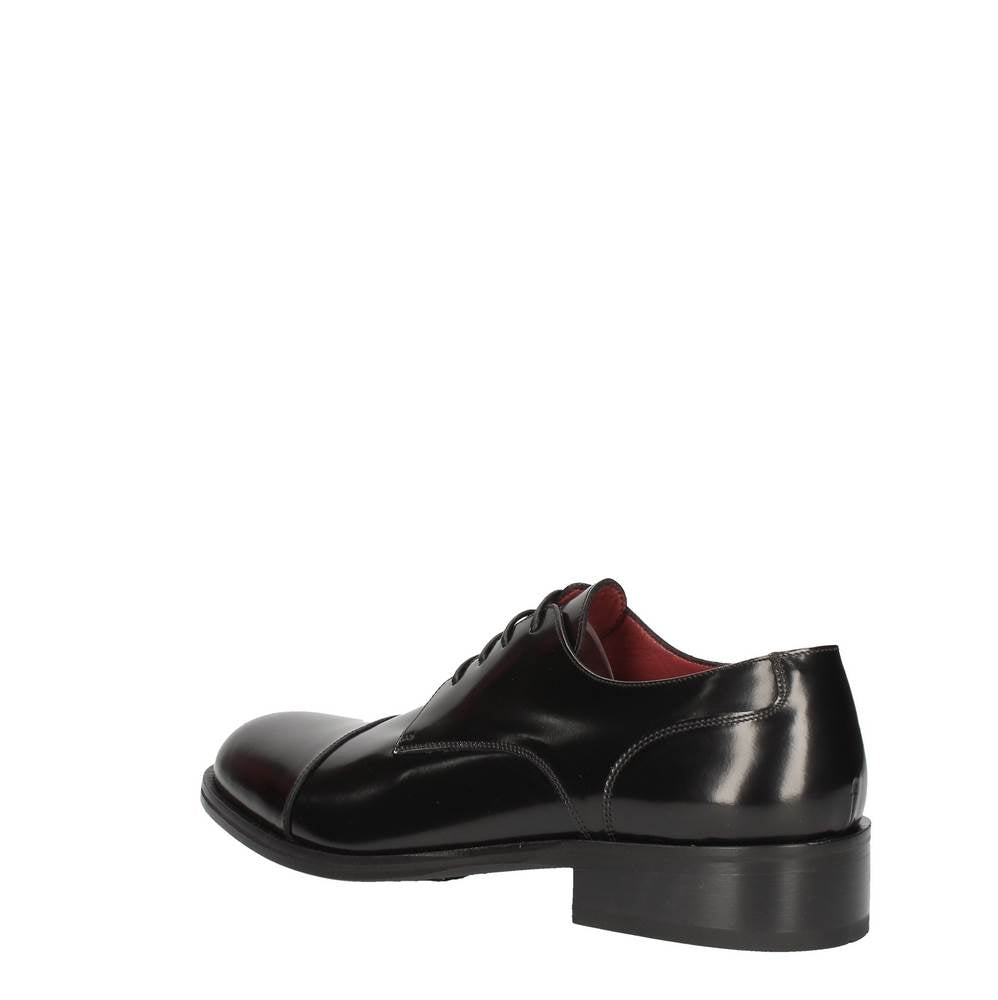 marini stringata spazzolato nero db04