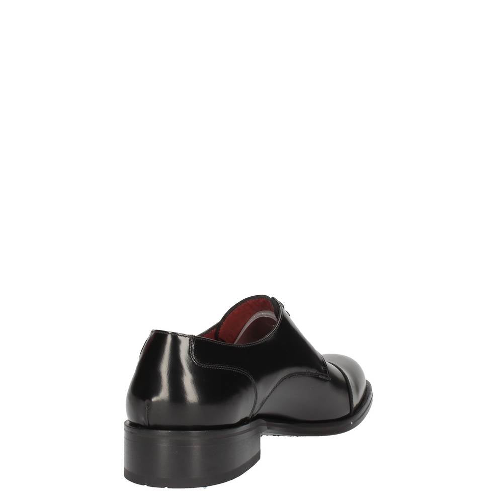 marini stringata spazzolato nero db04