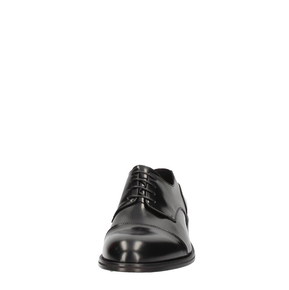 marini stringata spazzolato nero db04