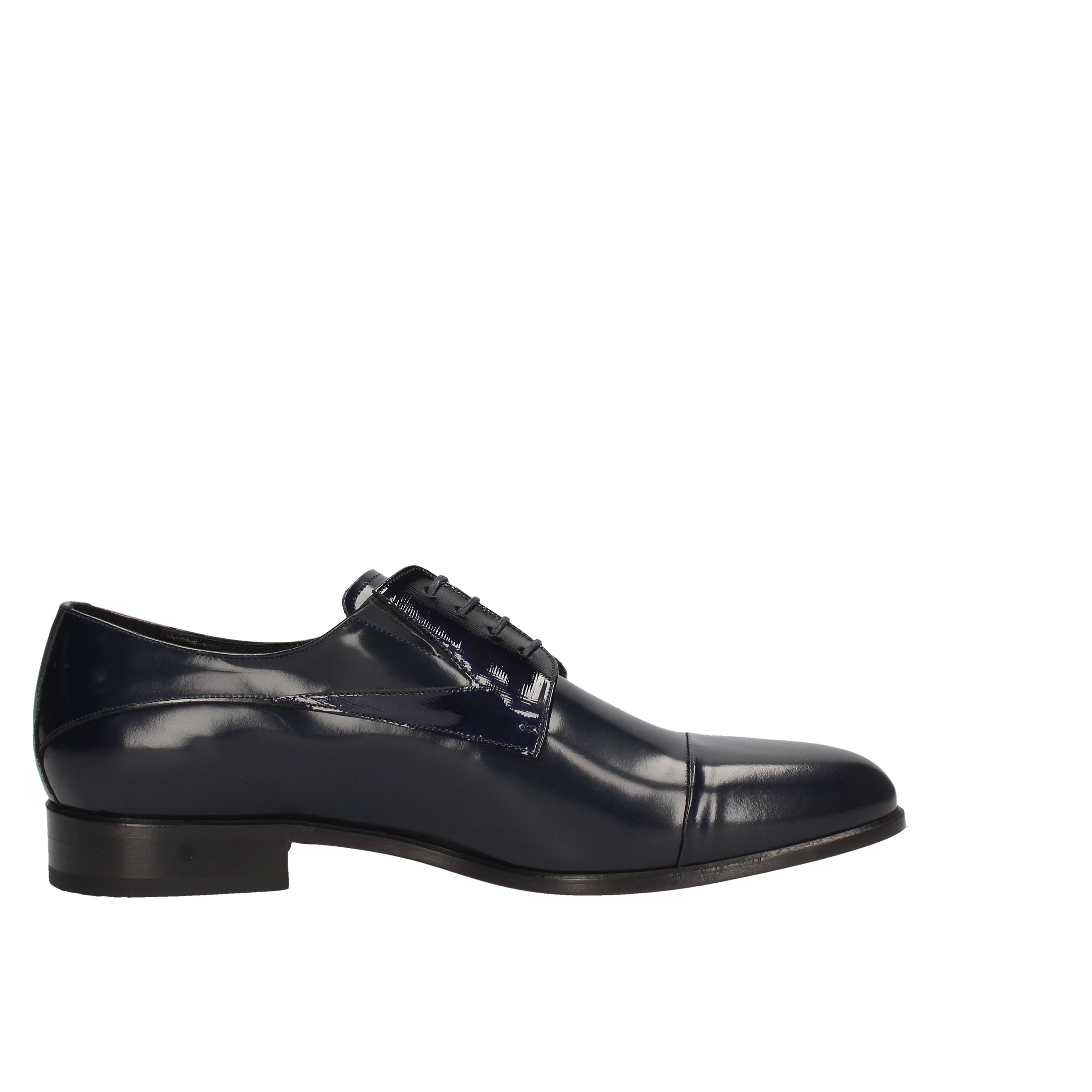 marini stringata spazzolato tissue blu b05/141