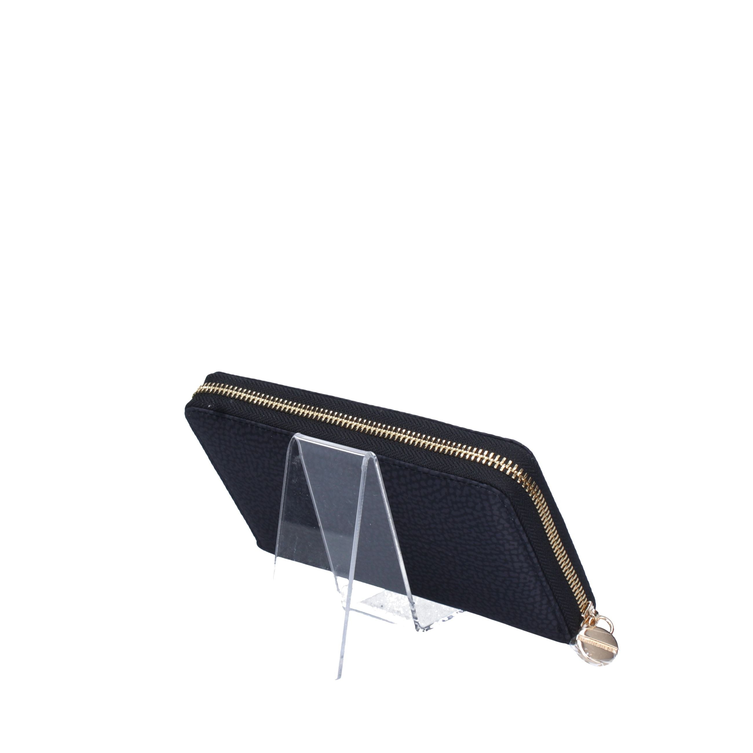 BORBONESE Portafogli 91020048I15 DARK BLK