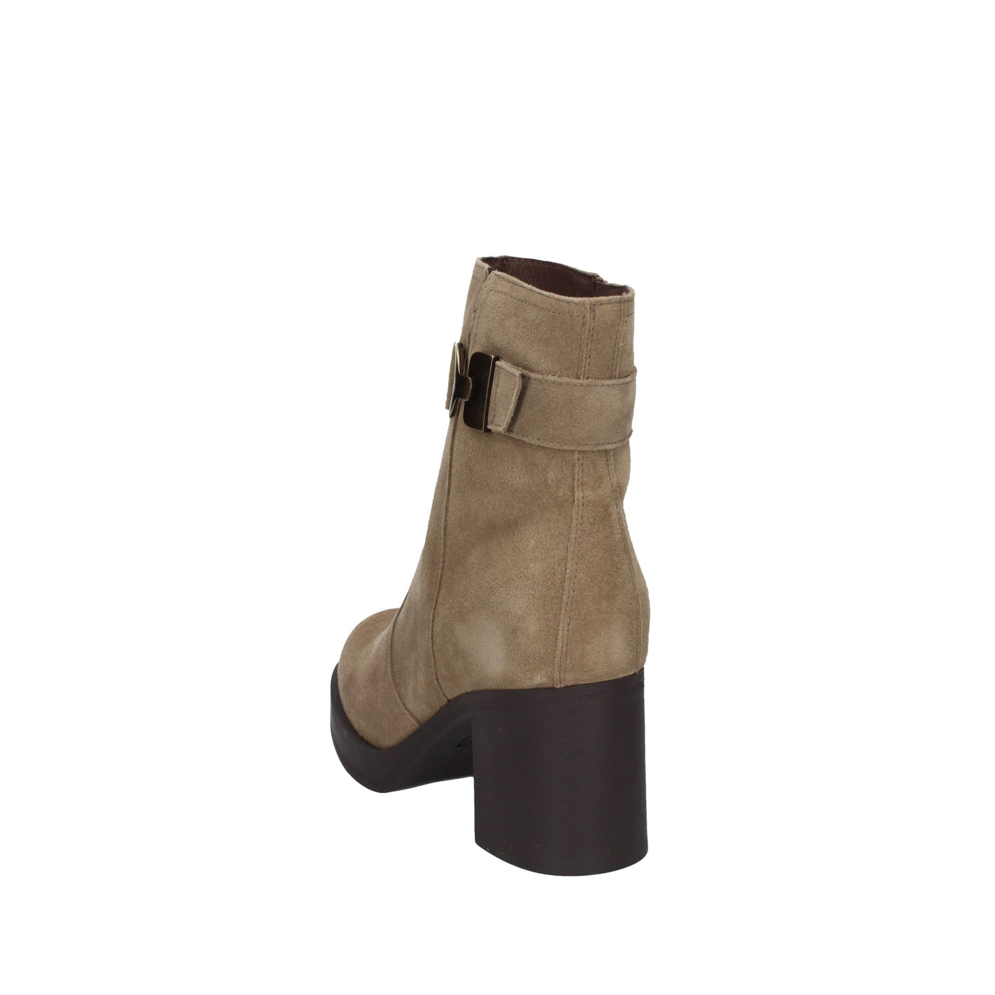 Stivaletti da donna in suede con tacco 8 cm Stivaletti da donna in suede con tacco 8 cm
