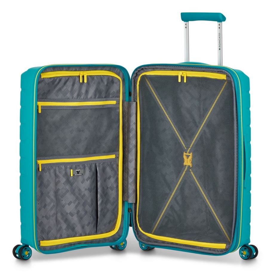 RONCATO Valigie e Trolley 418182 VERDE BRILL.