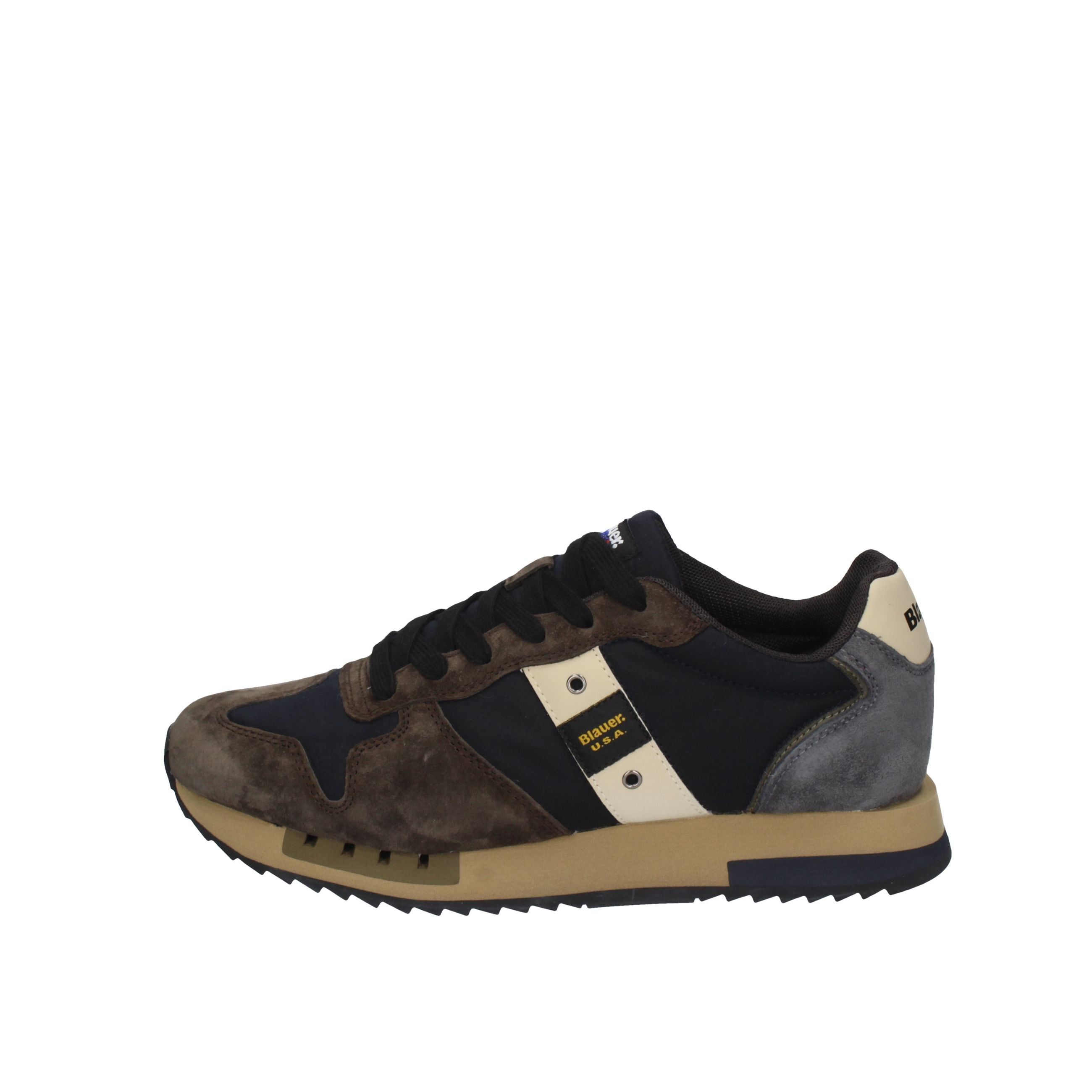 BLAUER Scarpe F5QUEENS01/WAX NAVY/BROWN