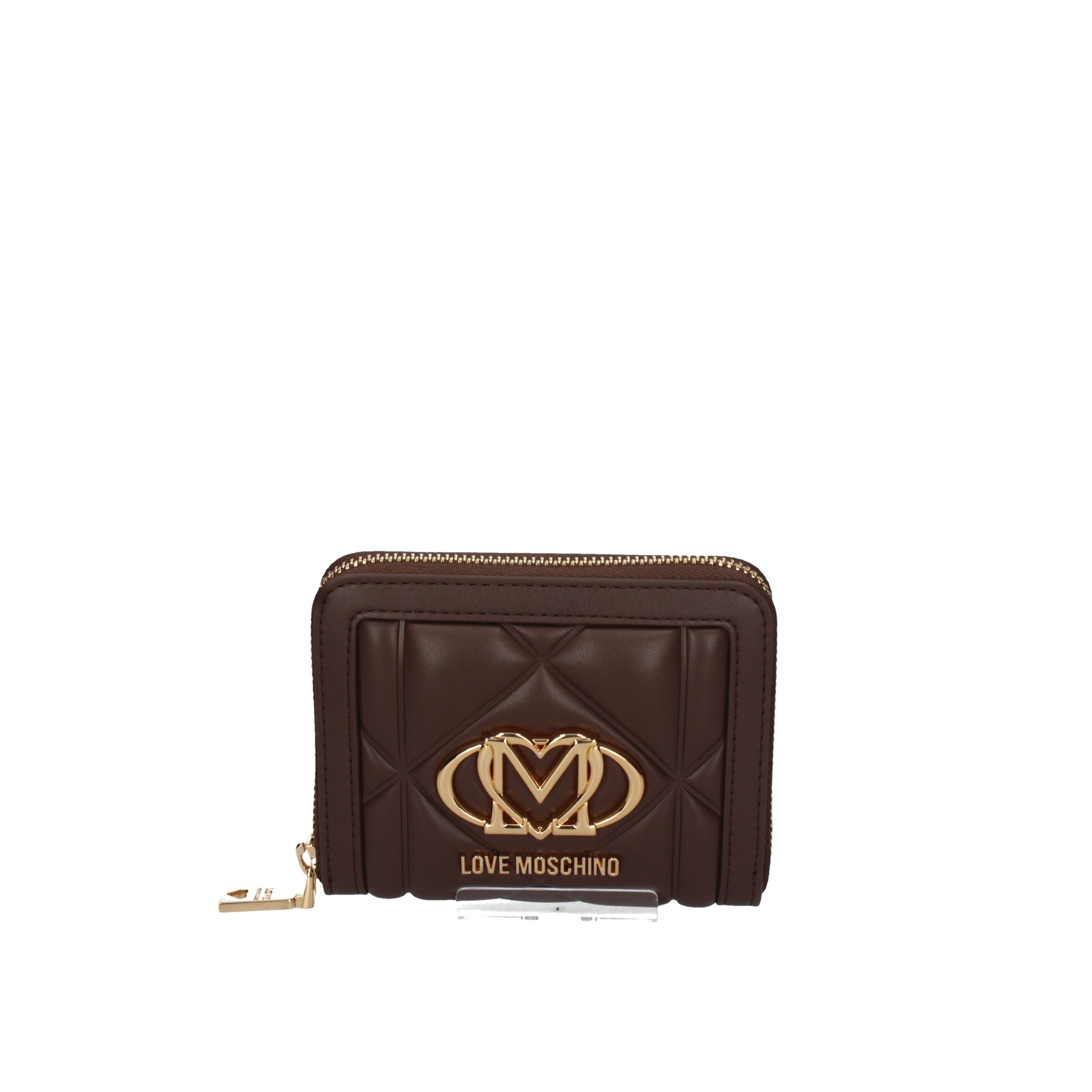 M-Chocolat Poche Borsa Love Moschino Donna Ecopelle Cioccolato Tracolla Removibile