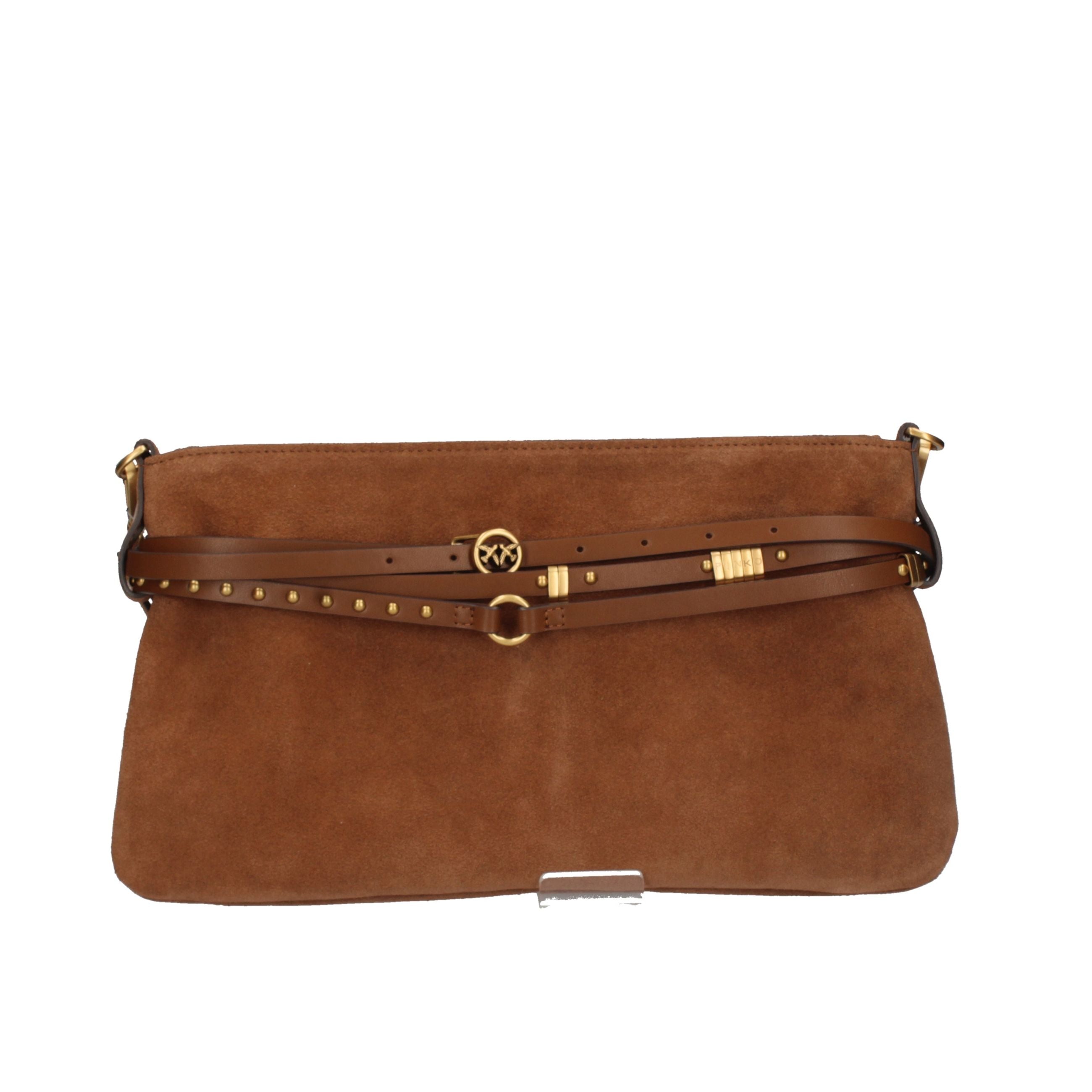 PINKO BELT BAG CLASSIC SUEDE 106176-A0F6