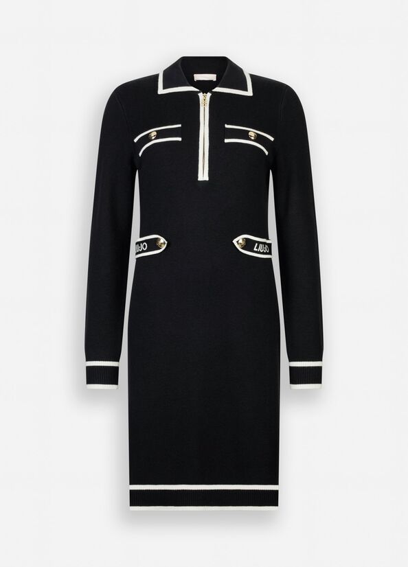 LIU JO abbigliamento TF5251MS59L NERO/BIANCO