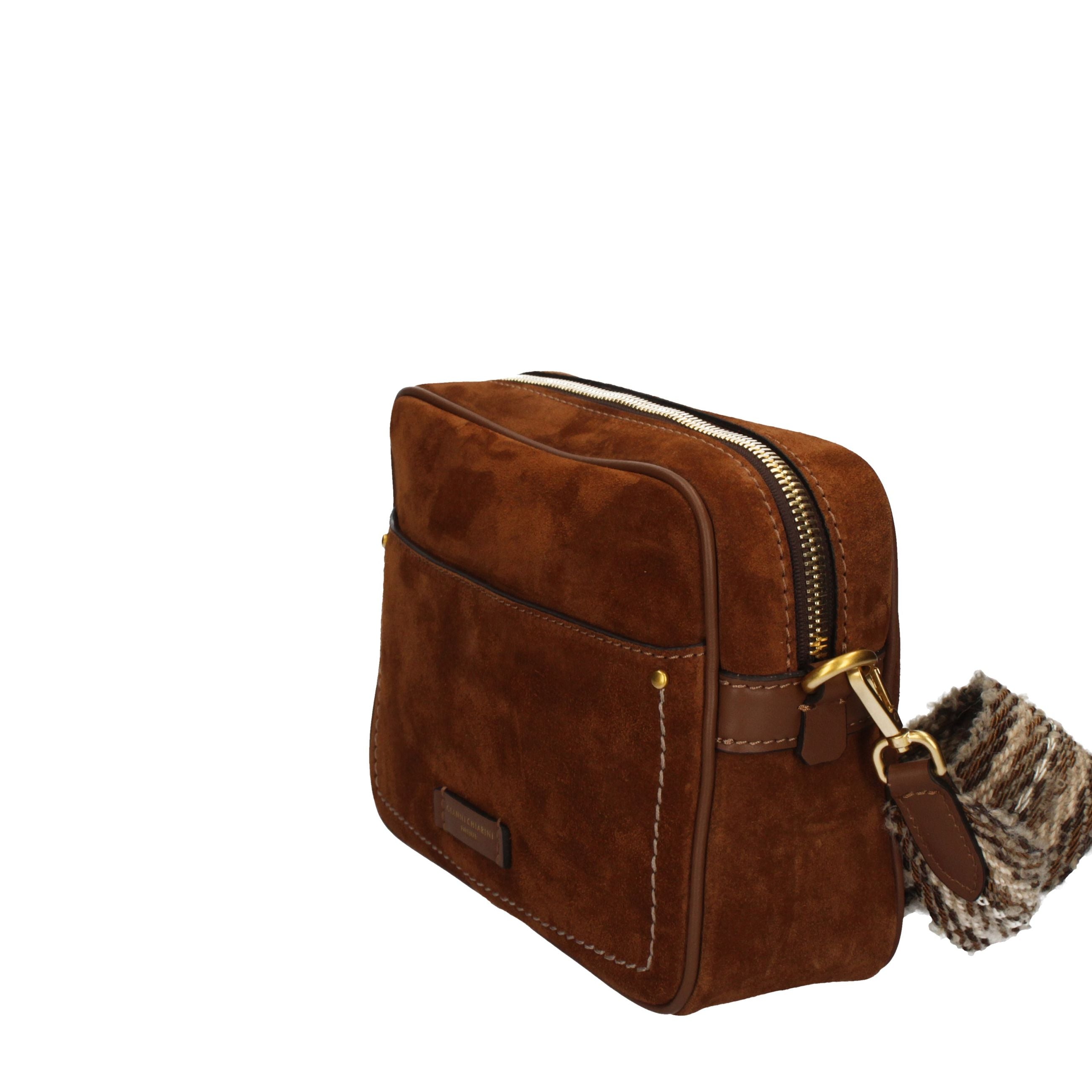 GIANNI CHIARINI Borse BS 12060 CM-NASPM COGNAC