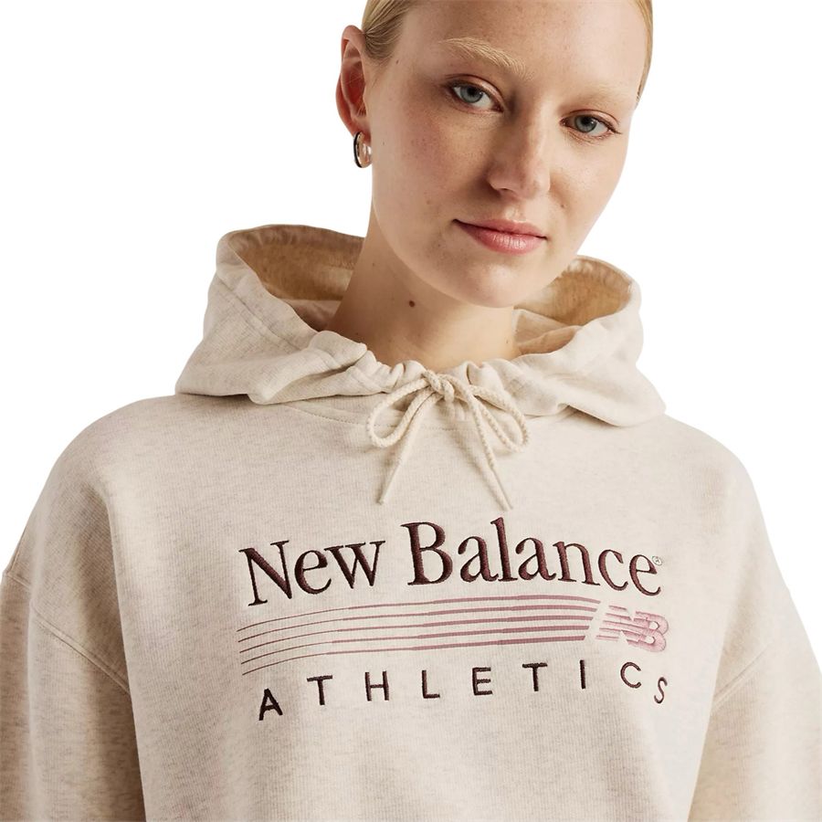 New Balance TRACKSIDE FLEECE HOODIE WT62344KLIT