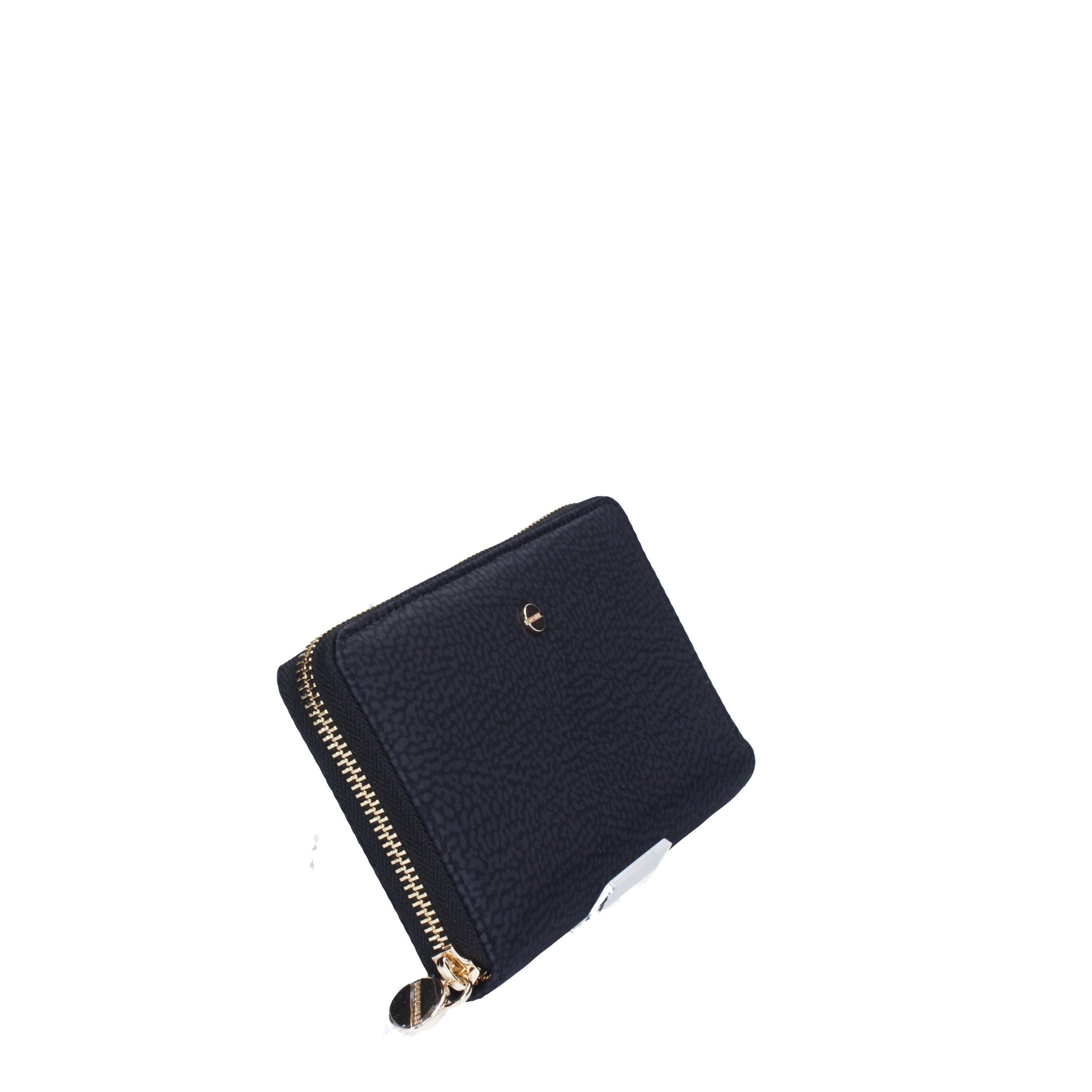 BORBONESE Portafogli 91020048I15 DARK BLK