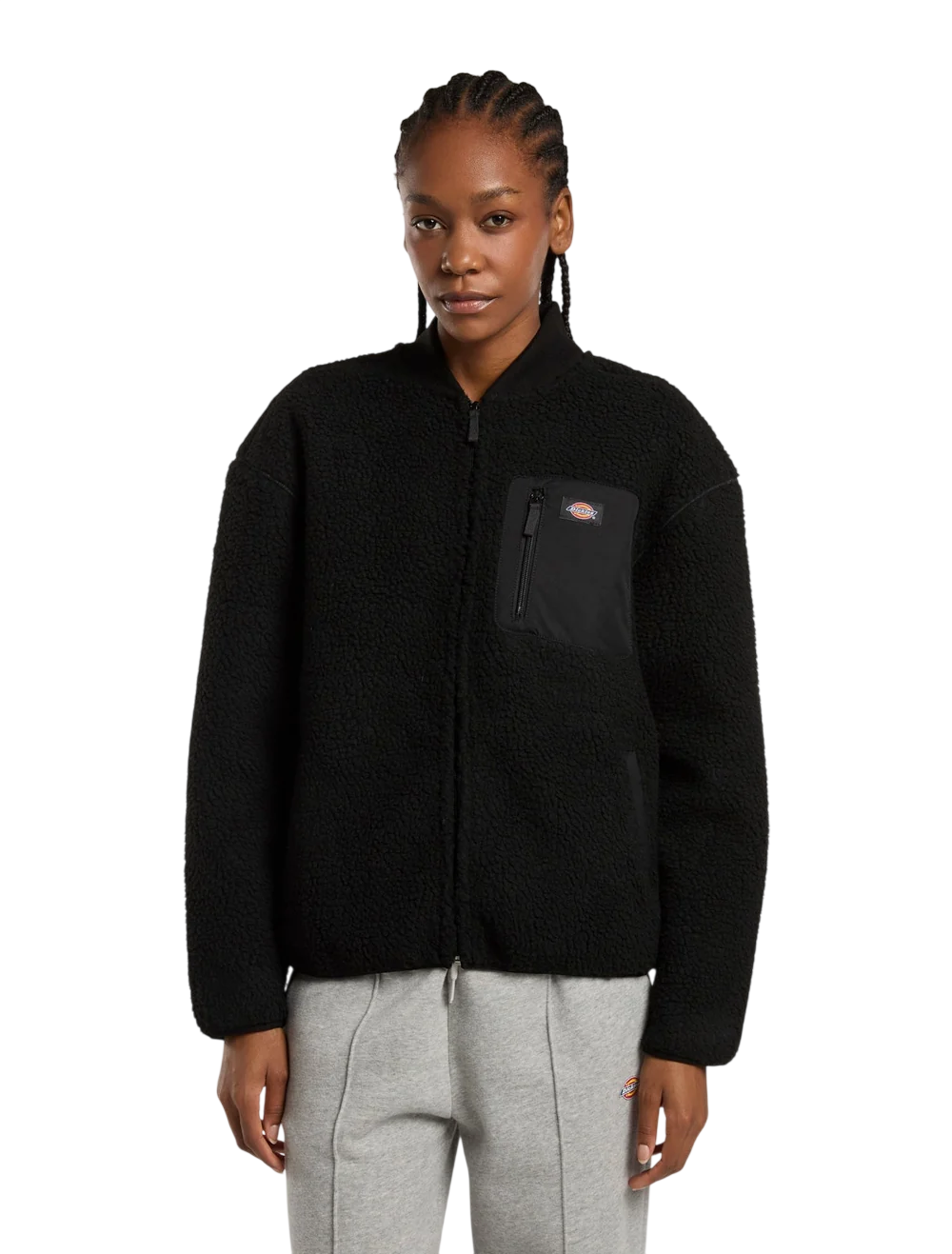 Dickies CENTRAL SHERPA BOMBER DK0A88BNBLK1