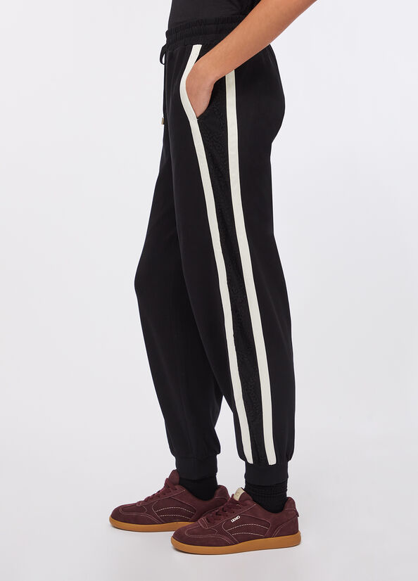 LIU JO abbigliamento TF5010J4523 NERO/BCO LATTE