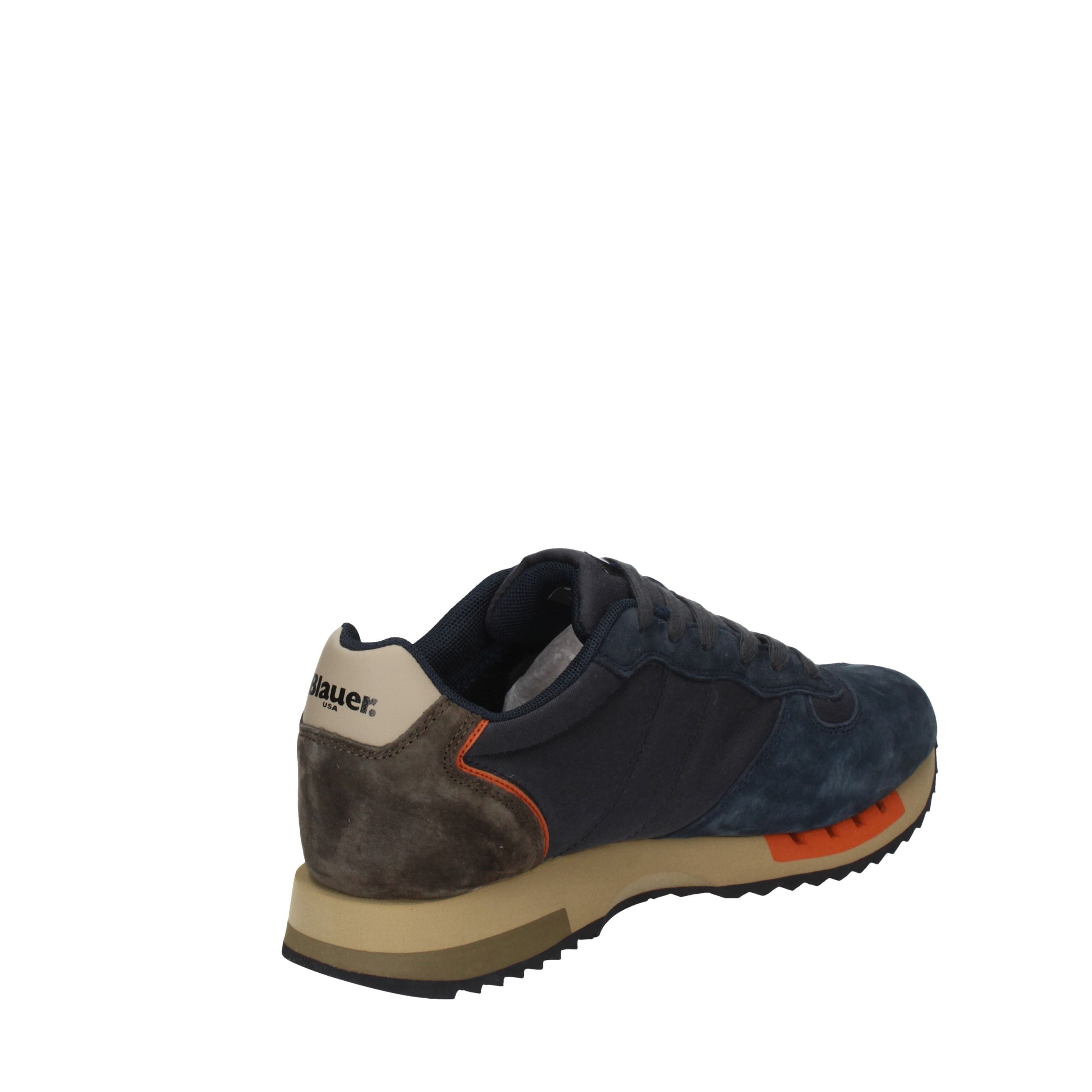 BLAUER Scarpe F5QUEENS01/WAX NAVY/BROWN