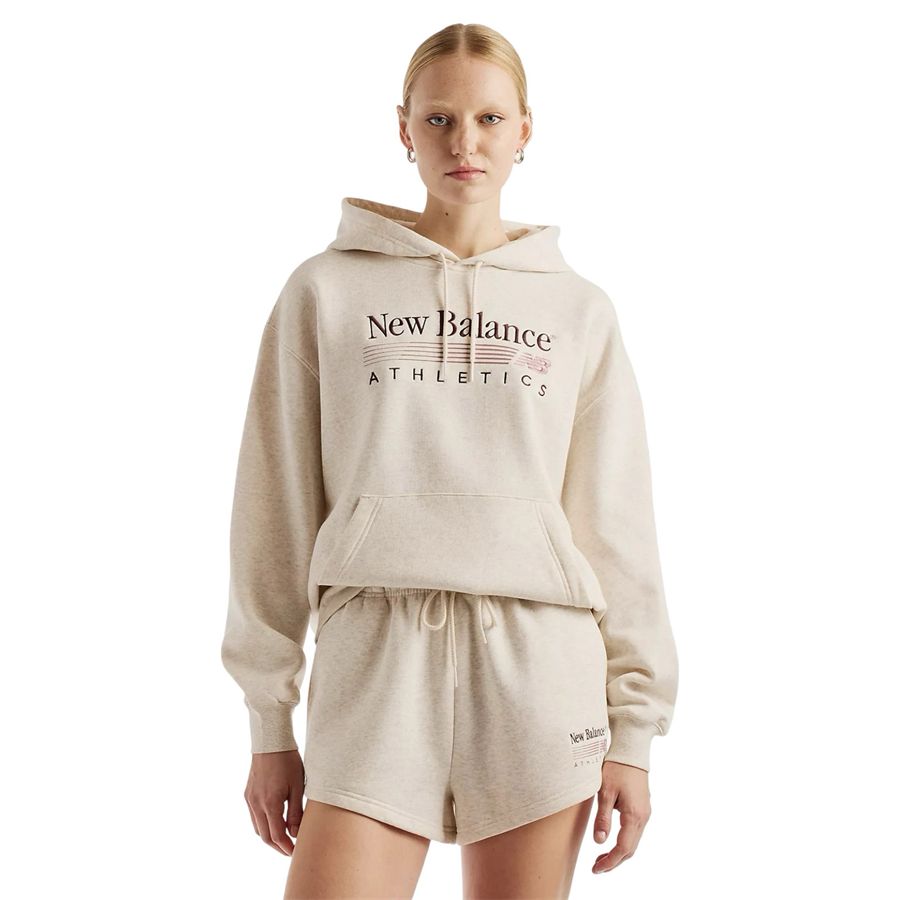 New Balance TRACKSIDE FLEECE HOODIE WT62344KLIT
