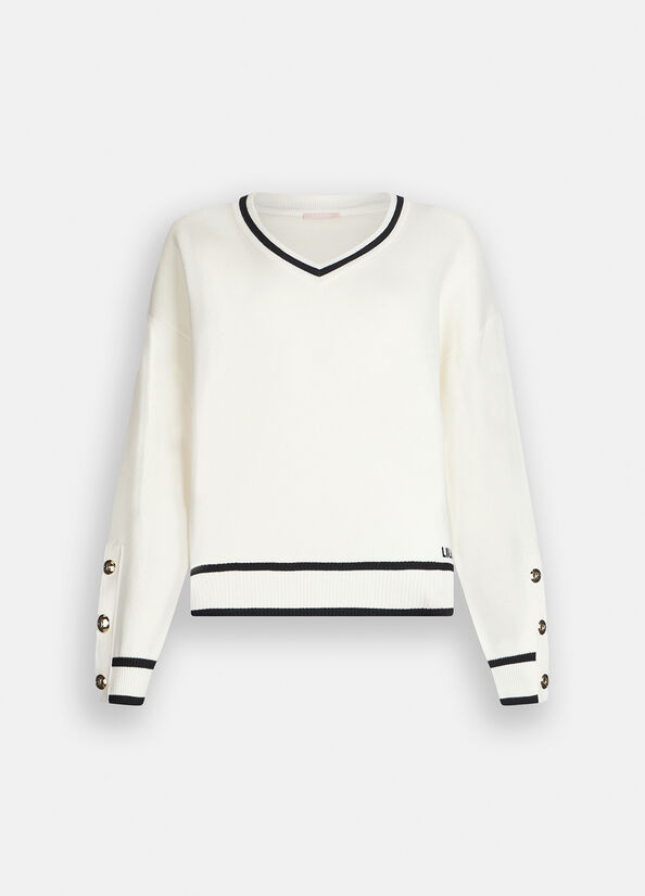 LIU JO abbigliamento TF5229MS59L B.CO LAT/NERO