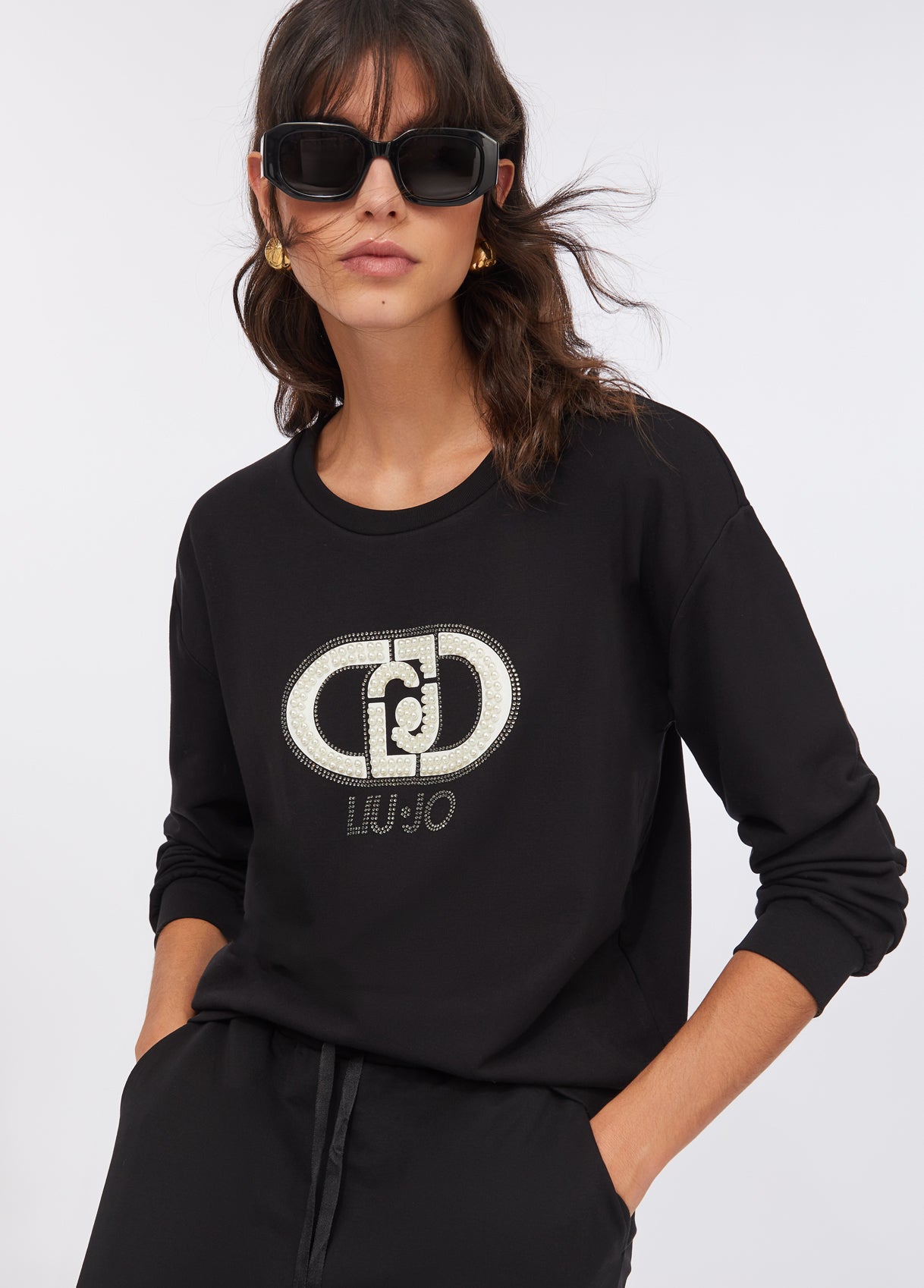 LIU JO abbigliamento TF5154FS576 Nero