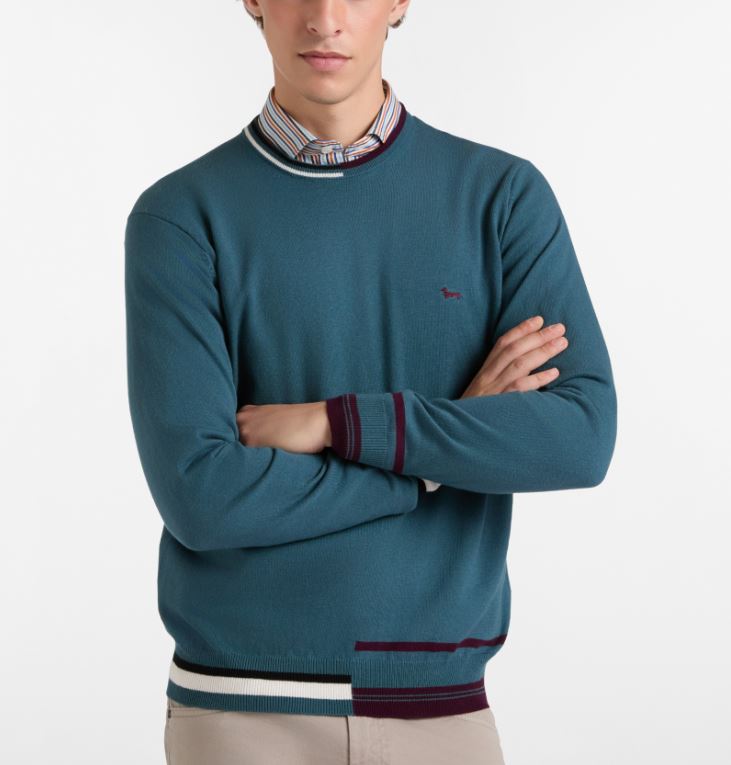 HARMONT&BLAINE abbigliamento HRP829030788 843 BLUETTONE