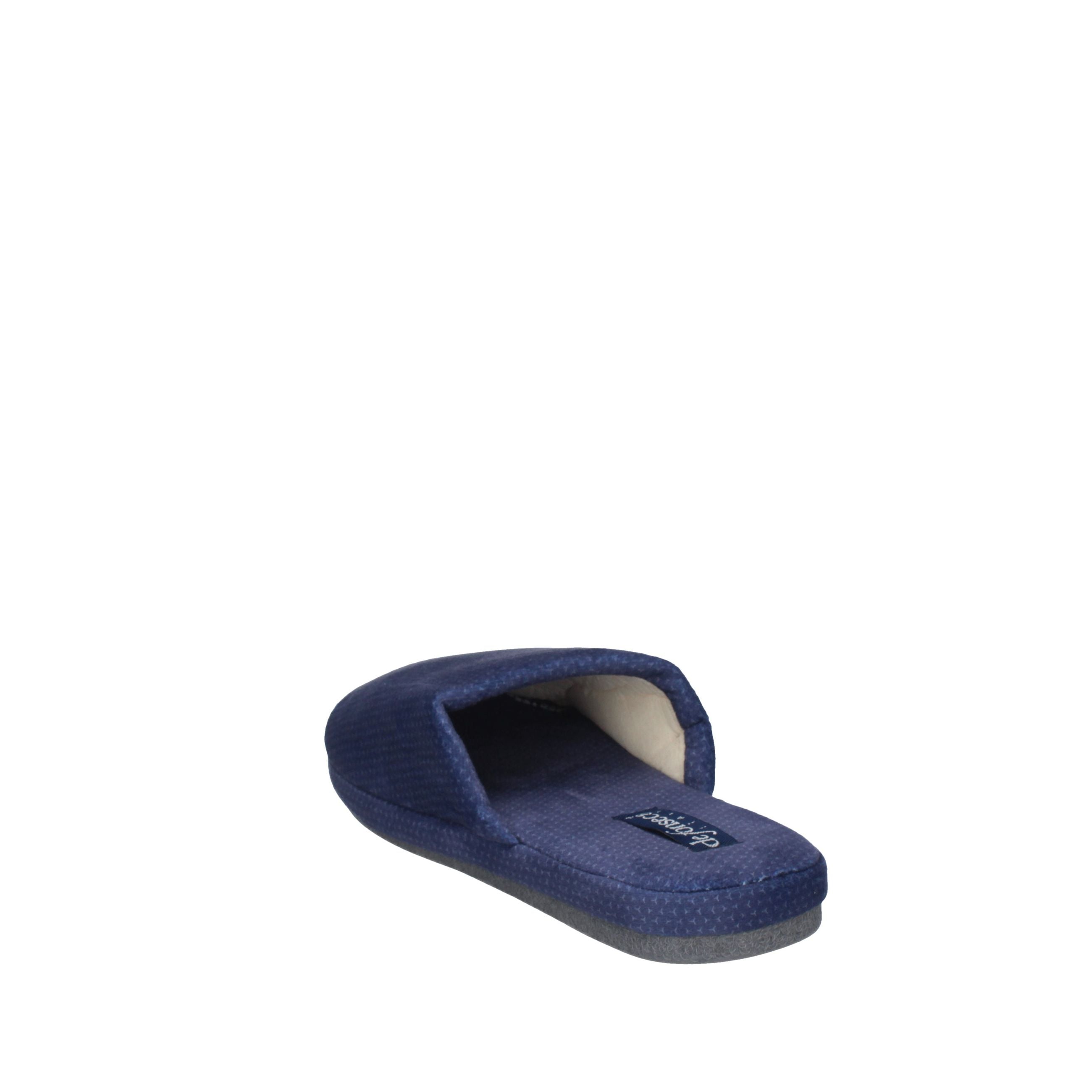 De Fonseca CIABATTA ROMA TOP I MB01 BLU FANTASIA