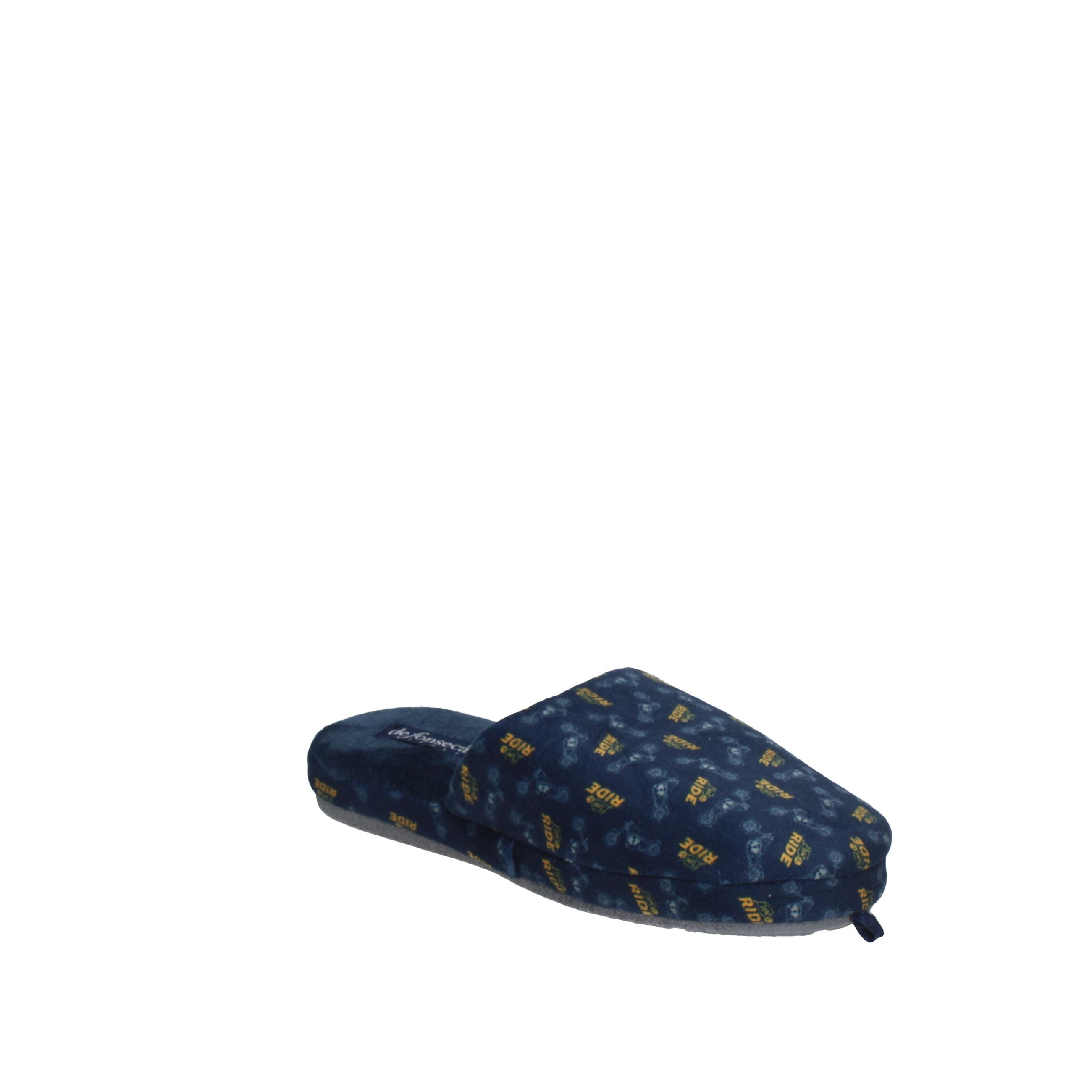 De Fonseca CIABATTA ROMA TOP I MB02 BLU FANTASIA