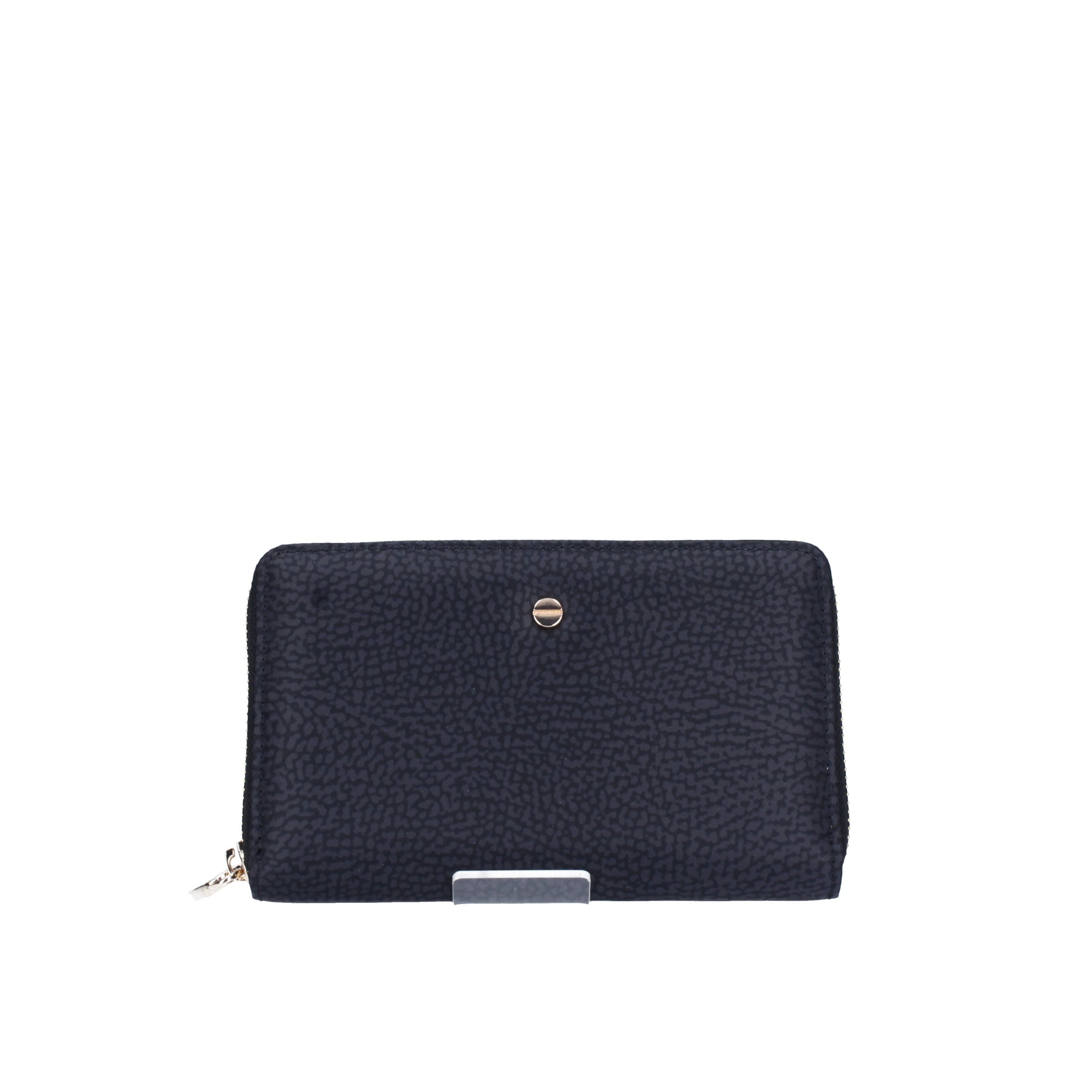 BORBONESE Portafogli 91020048I15 DARK BLK