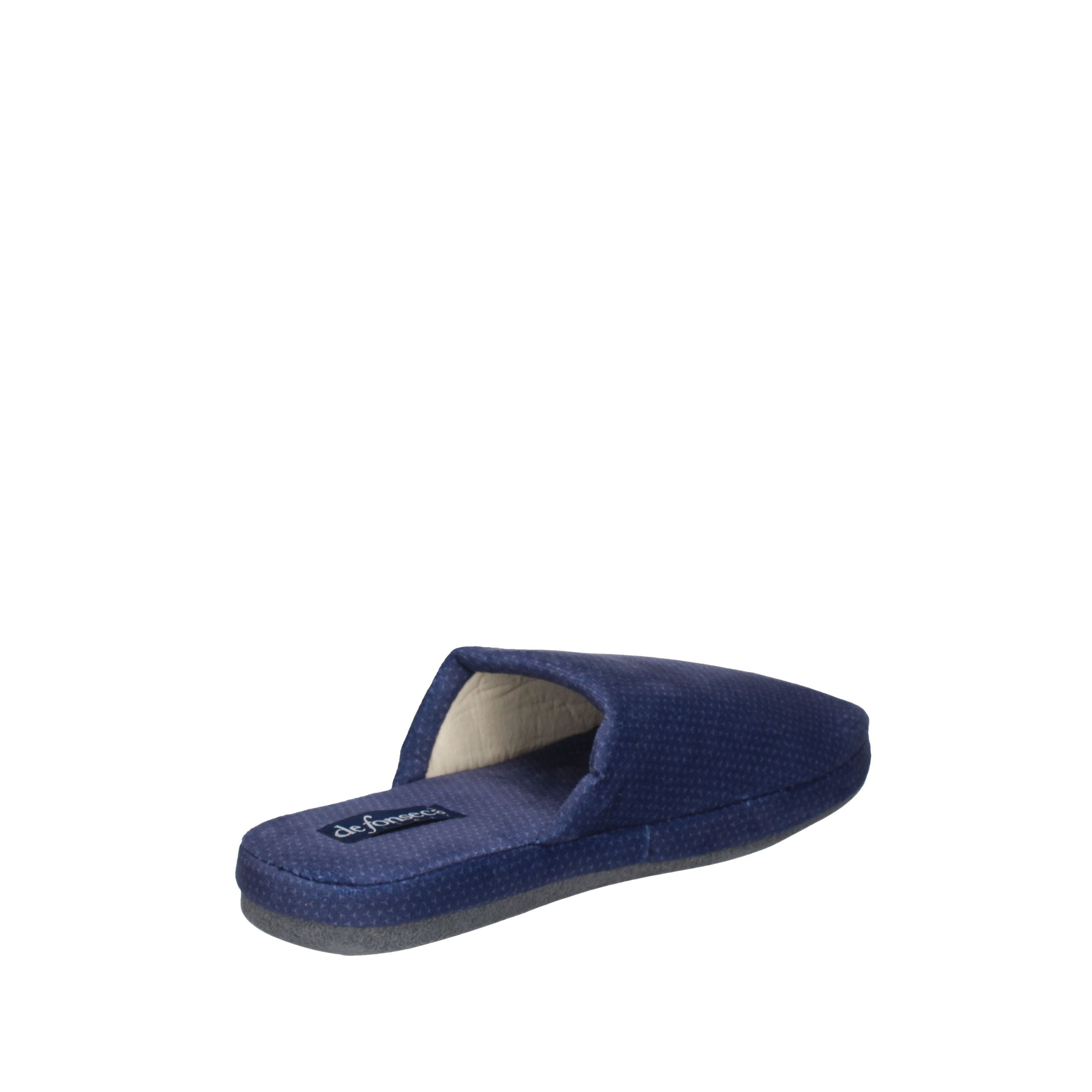 De Fonseca CIABATTA ROMA TOP I MB01 BLU FANTASIA