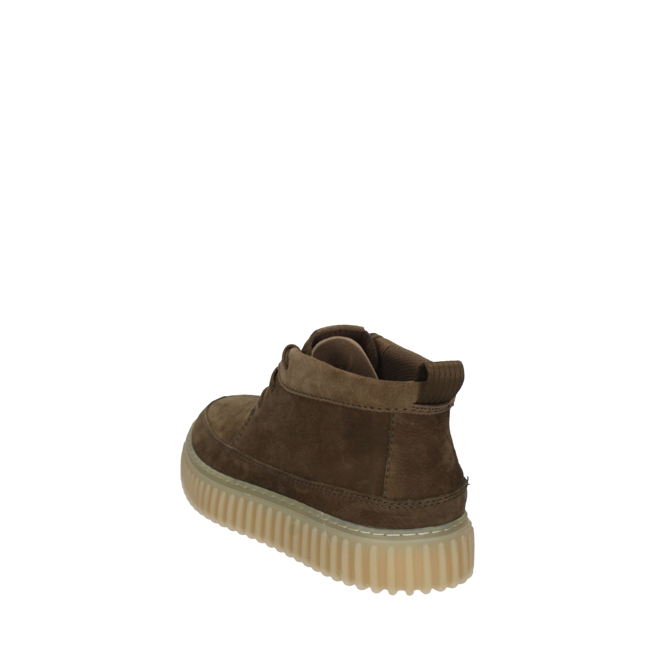 CLARKS Scarpe TORHILL LACEHI KHAKI/NABUK