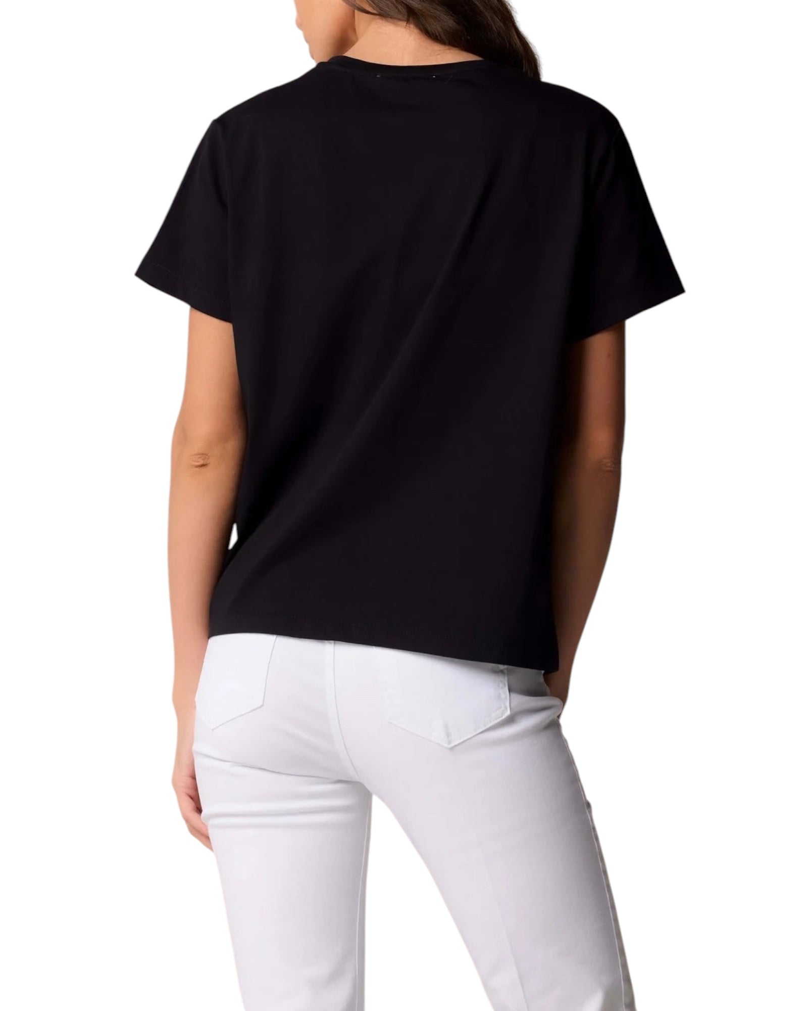 Kocca T-shirt EGLE con Decorazione sullo Scollo