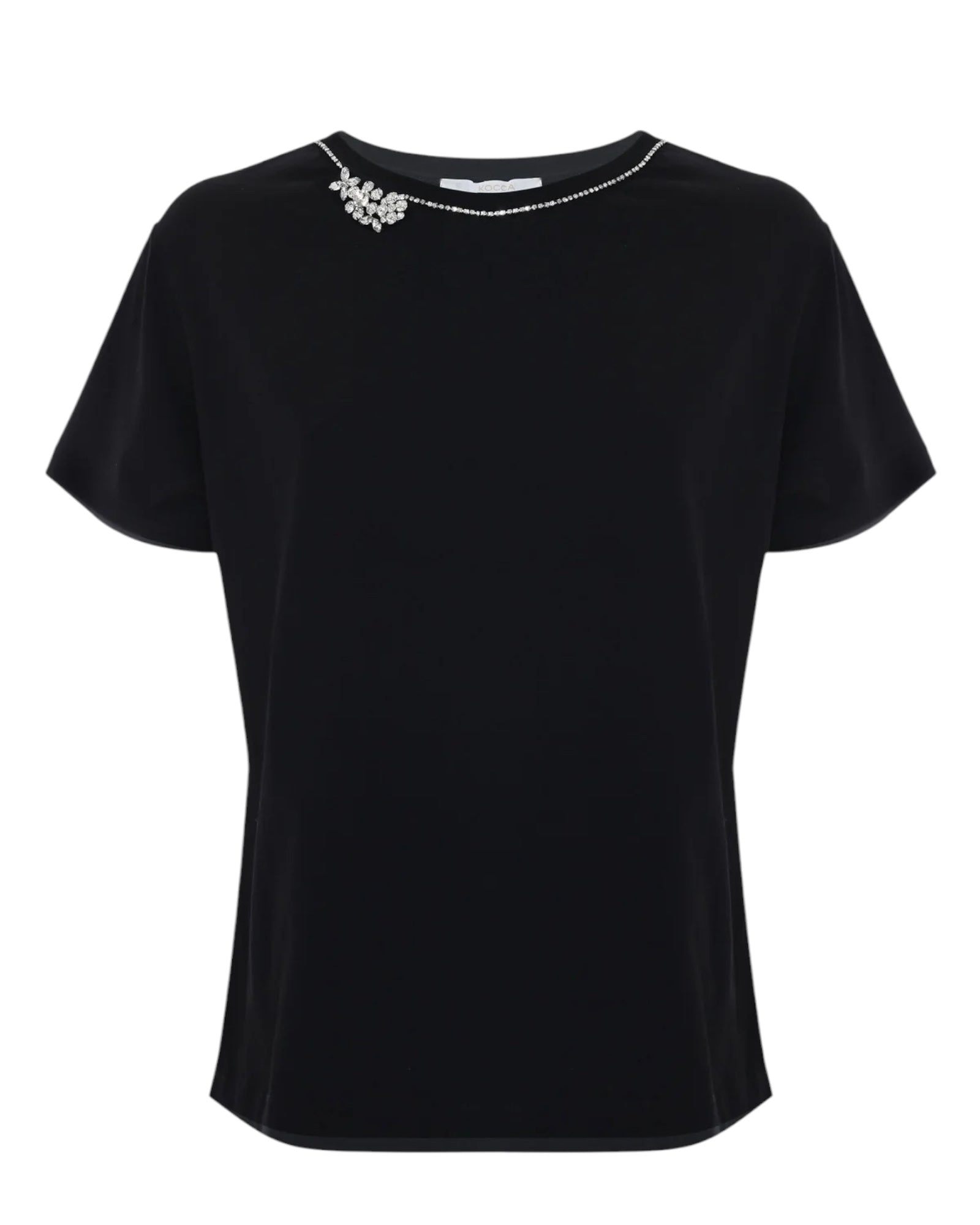 Kocca T-shirt EGLE con Decorazione sullo Scollo