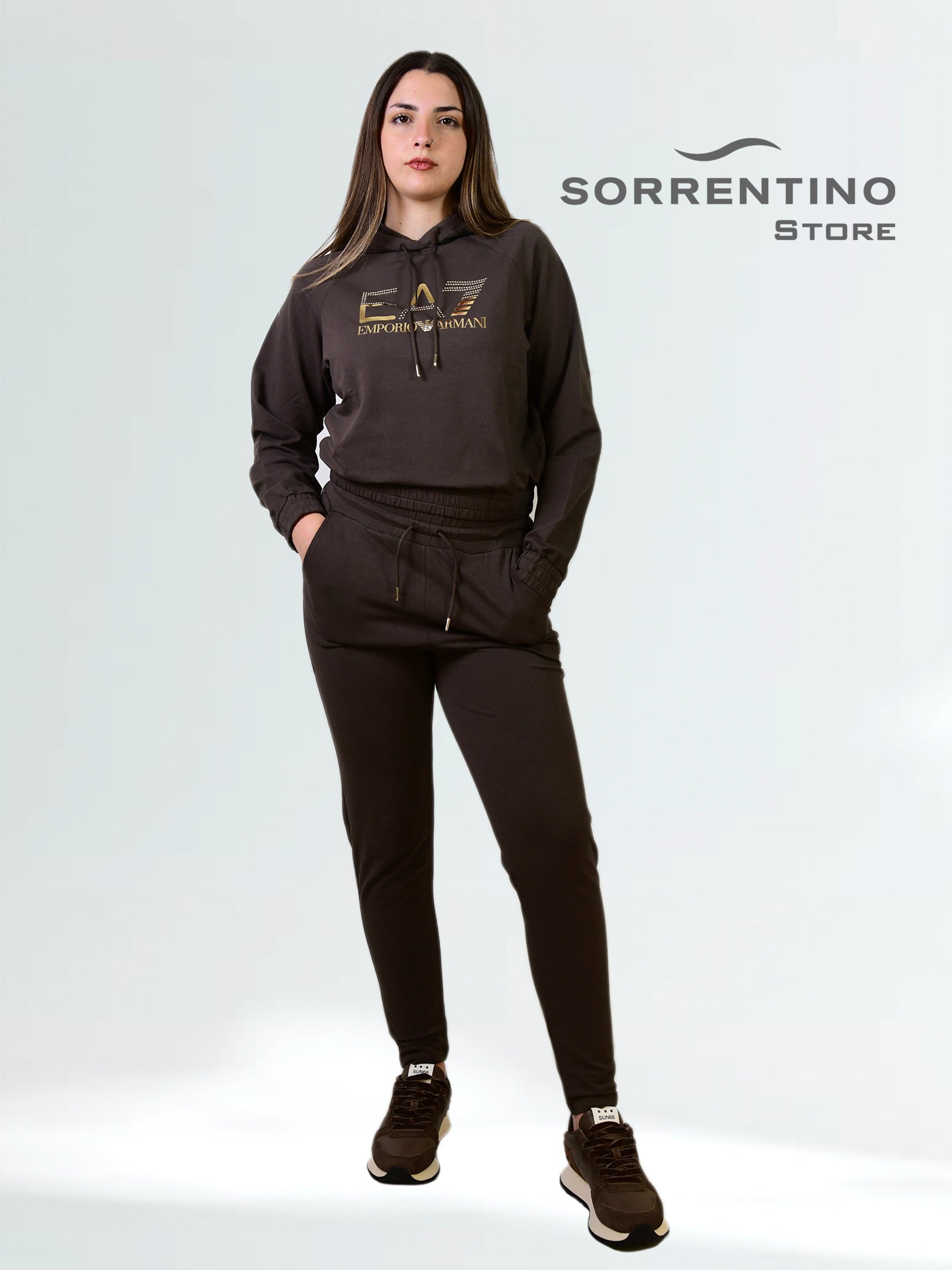 EA7 - EMPORIO ARMANI abbigliamento 7W000687 AF12502 U6063 CHOC.BWN