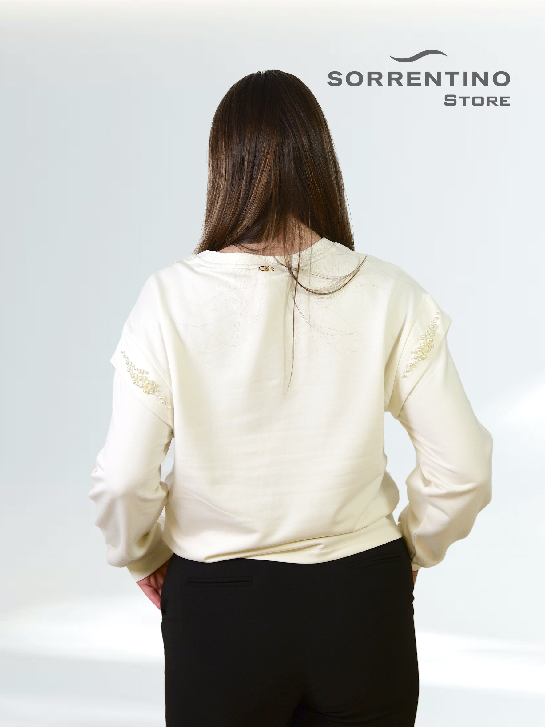 LIU JO abbigliamento TF5153FS576 B.CO LATTE