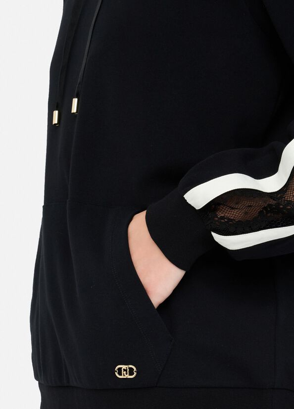 LIU JO abbigliamento TF5144J4523 NERO/BIANCO