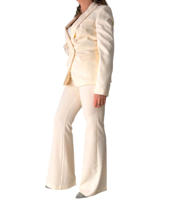 kocca Tailleur giacca doppiopetto e pantaloni a sigaretta bijal