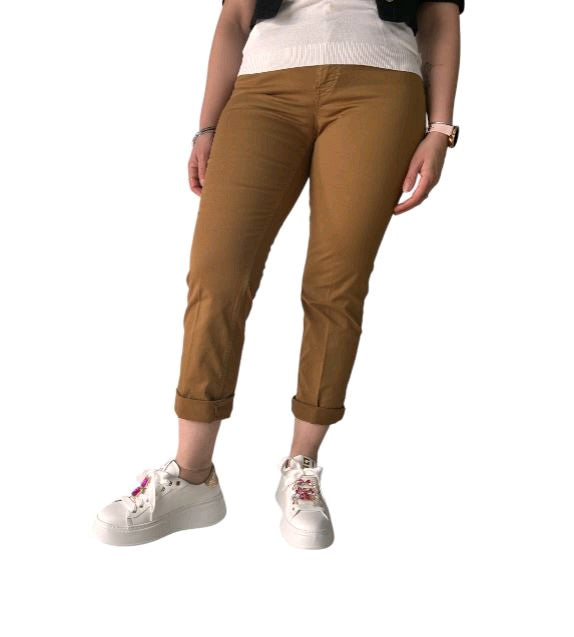 kocca pantaloni Dritti a Vita Alta Grant