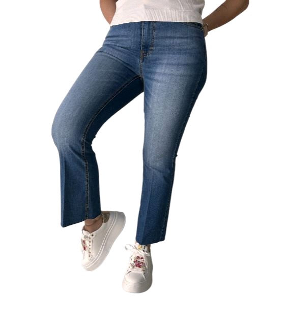 kocca pantaloni KICK FLARE CON BOTTONI dalevi