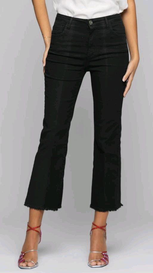 kocca pantaloni Jeans flare crop dalevi