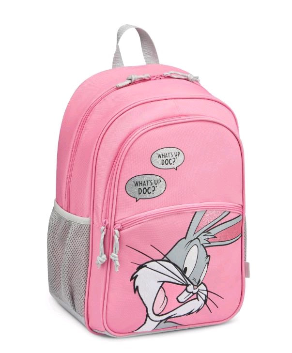 roncato zainetto Looney Tunes Zaino Junior Bugs Bunny Rosa 441002