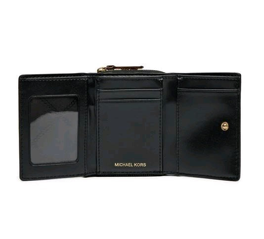 michael kors portafoglio Empire a tre ante piccolo in pelle martellata 32s4g8ed8l