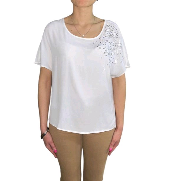 kocca blusa ELEGANTE CON DECORAZIONI idita