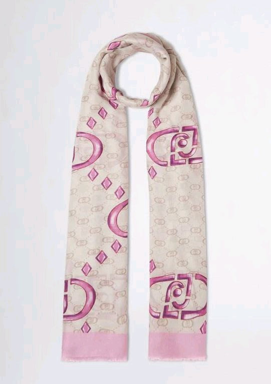 liu jo foulard Stola con logo 2a5029t0300