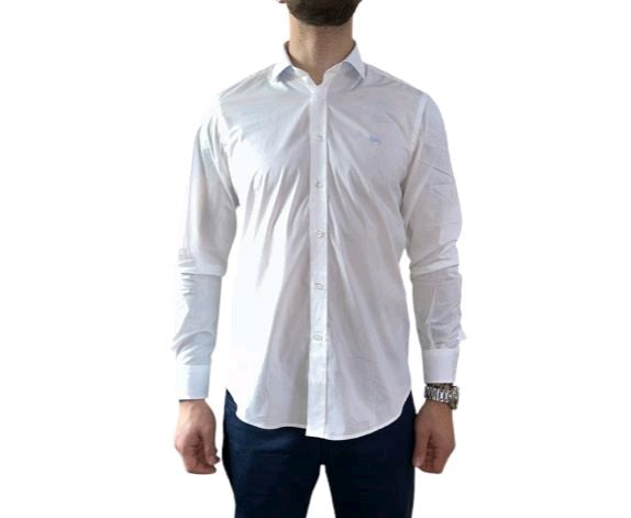 harmont&blaine Camicia In Cotone Stretch cnn011012523i