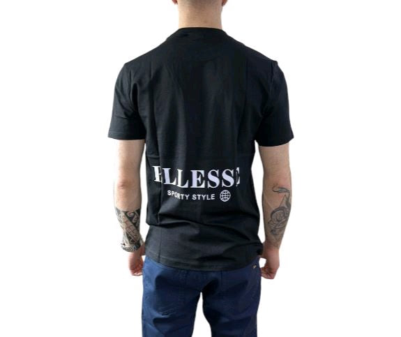 ellesse t-shirt maniche corte nera ehm204s25