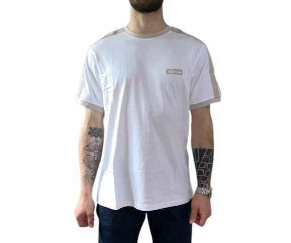 ellesse t-shirt maniche corte bianco ehm214s25-001