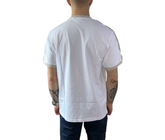 ellesse t-shirt maniche corte bianco ehm214s25-001