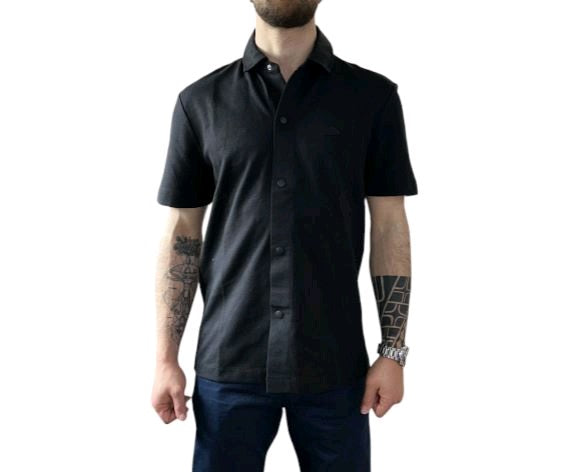 ellesse t-shirt Polo Piqué Black ehm400s25