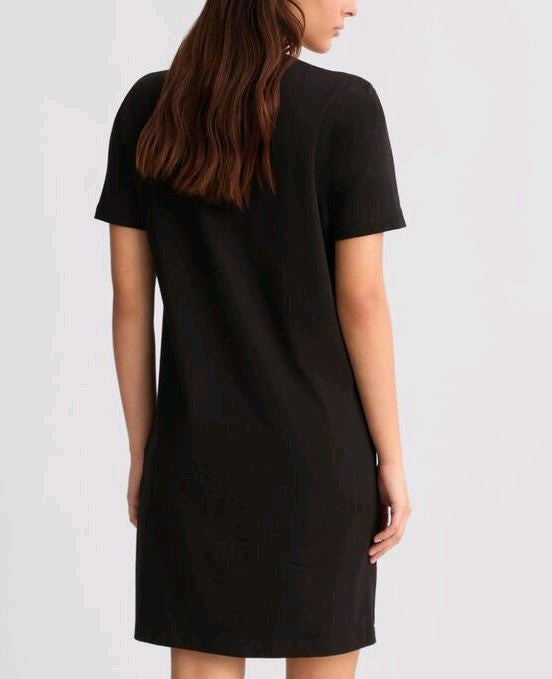 liu jo vestitino in cotone con logo ta5192js088